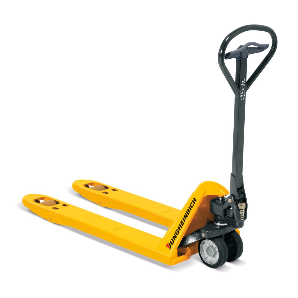 Produktabbildung: Jungheinrich Handhubwagen AM 22 mit Schnellhub, Tragfähigkeit 2.200 kg, Gabellänge 1.150 mm, Polyurethan