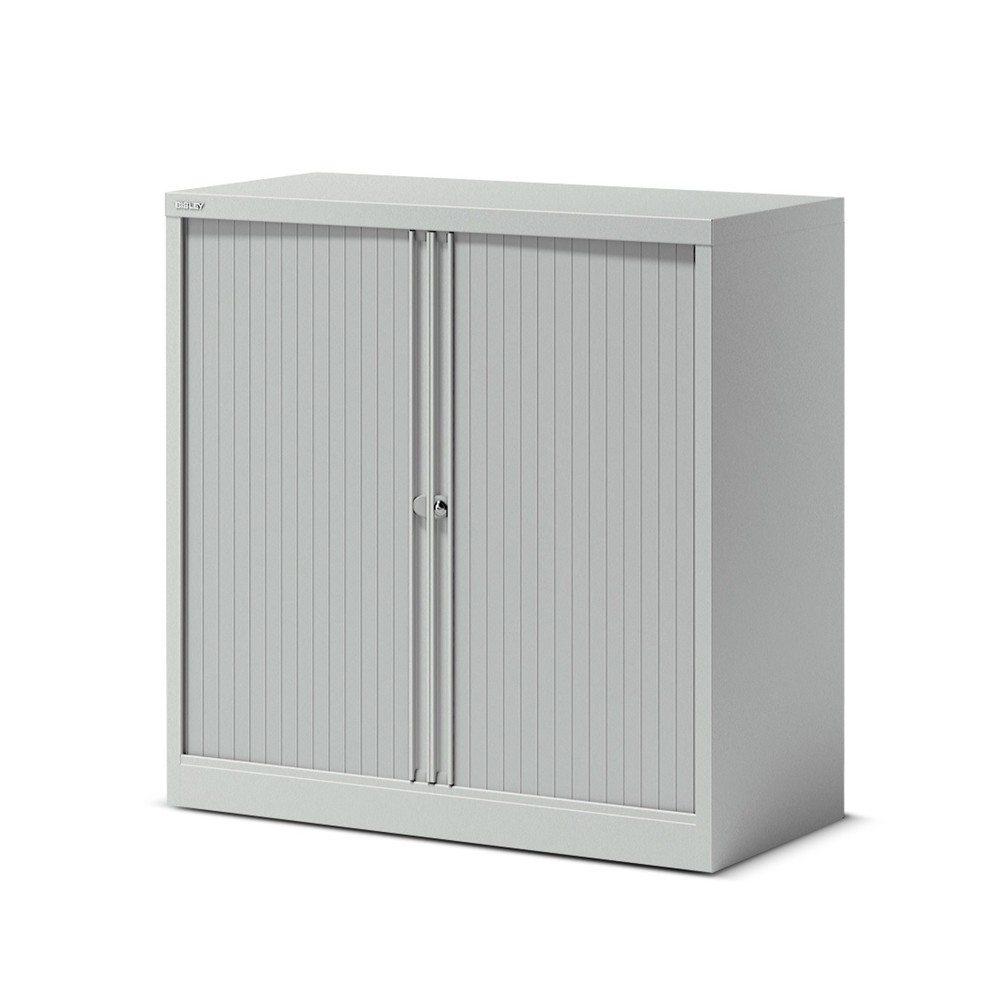 Produktabbildung: BISLEY Büro-Rollladenschrank Essentials, 2 OH, Breite 1.000 mm