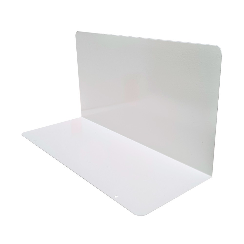 Produktabbildung Nr. 1: Buchstütze für SCHULTE Fachbodenregal, lichtgrau, HxT 200 x 400  mm