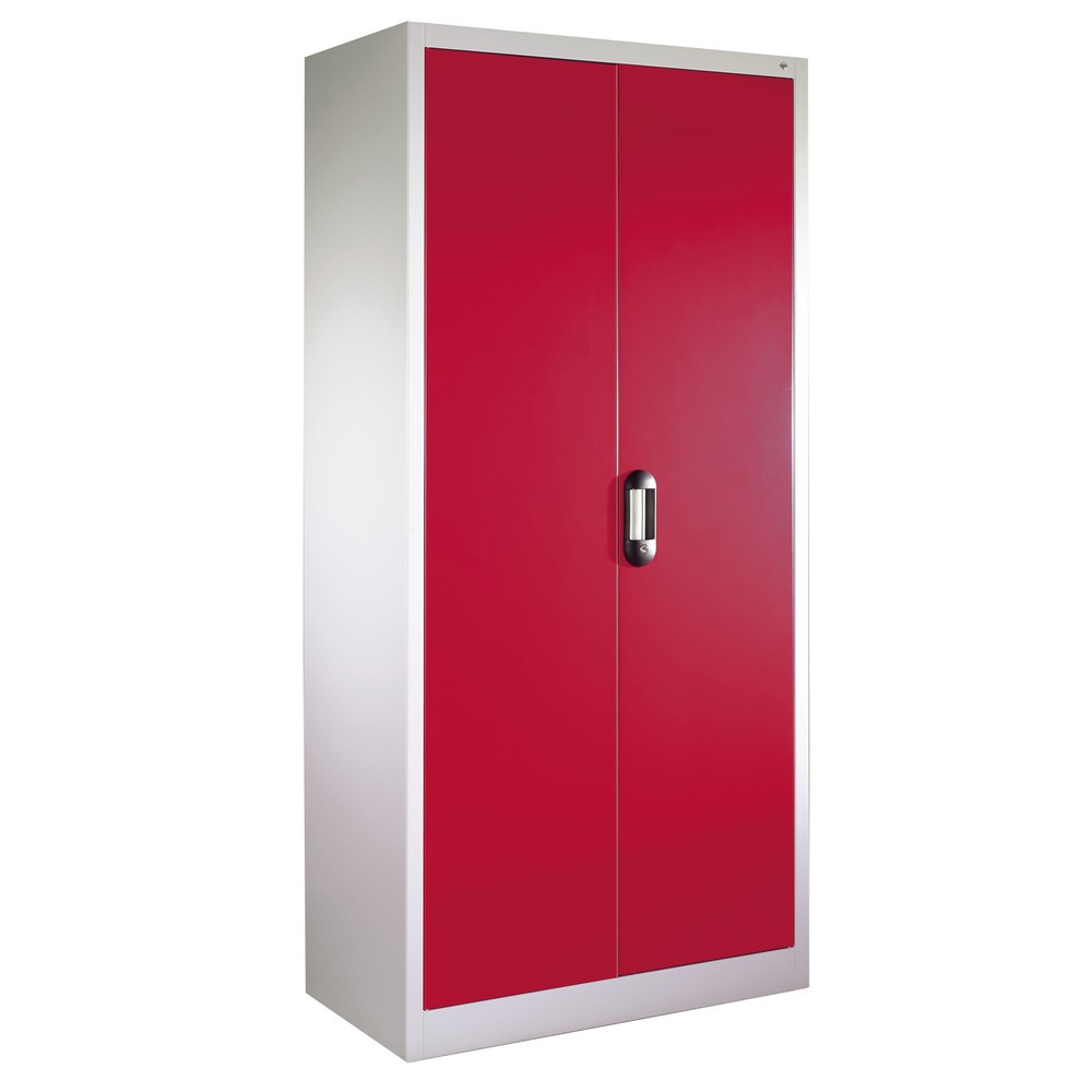 Produktabbildung Nr. 10: C+P Werkstatt-Flügeltürschrank mit 4 Fachböden, HxBxT 1.950 x 800 x 400 mm, lichtgrau, lichtblau