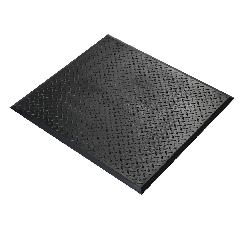 Produktabbildung: COBA Arbeitsplatzmatte Comfort-Lok, BxL 700 x 800 mm, schwarz