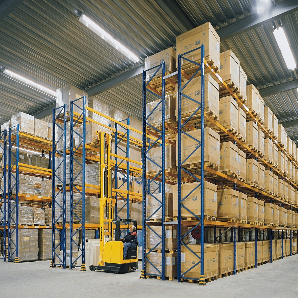 Produktabbildung Nr. 2: Jungheinrich Palettenregale Typ MPB, Fachlast 3000 kg, 27 Palettenplätze, 3,5 m Höhe, 3 Felder
