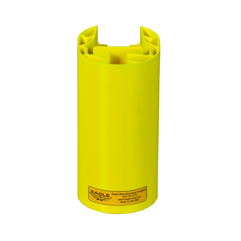 Produktabbildung Nr. 1: Justrite® Regalbeinschutz Eagle, HDPE, für BxT 75 x 75 mm
