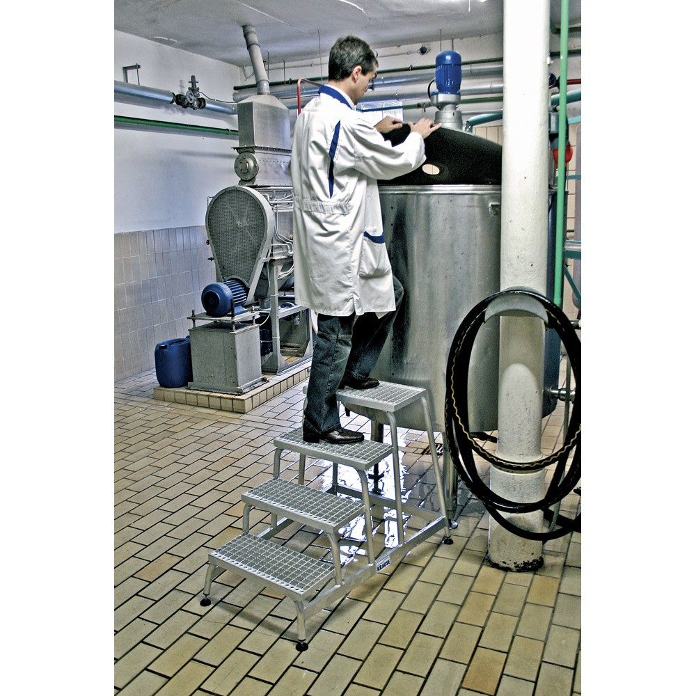 Produktabbildung Nr. 5: KRAUSE® STABILO Montagetritt mit Gitterroststufen, Standhöhe 0,20 m