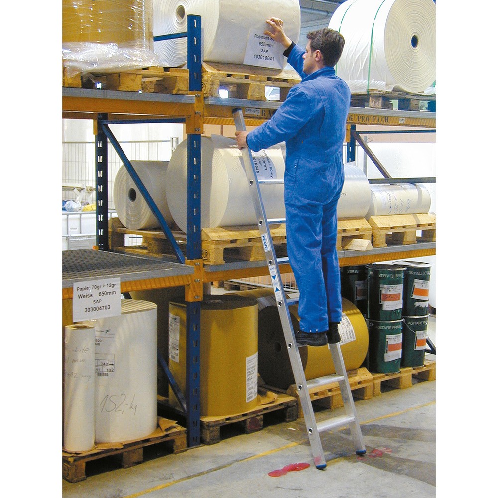 Produktabbildung Nr. 3: KRAUSE® STABILO Stufen-Anlegeleiter mit Abrutsch-/Anlegeschutz, Standhöhe 2,10 m