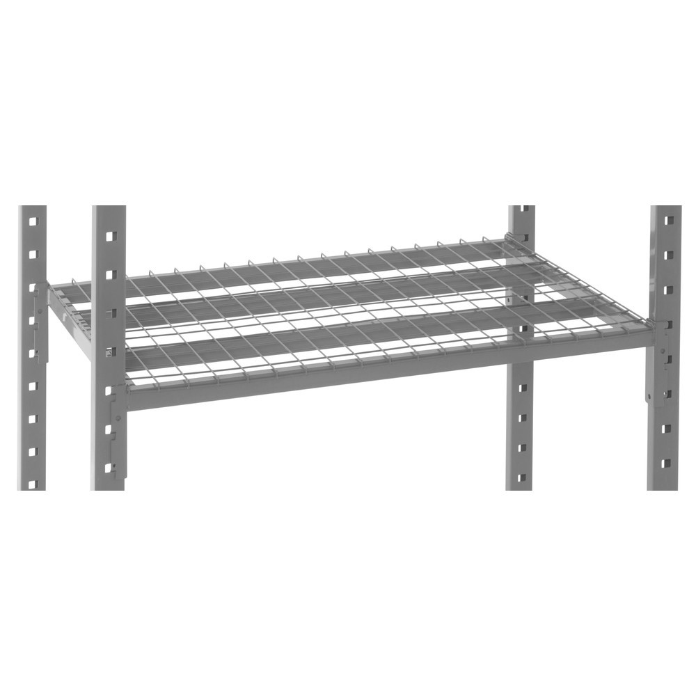Produktabbildung Nr. 2: ManOrga Fachbodenregal graphitgrau mit Stahlrohr-Böden, Fachlast 500 kg, HxBxT 2.500 x 1.050 x 510 mm