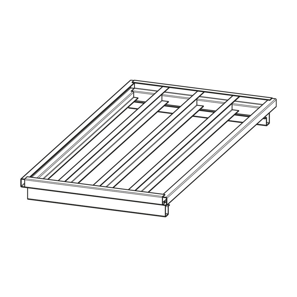 Produktabbildung: Mehrpreis für FLADAFI® Materialcontainer 10m², Bodenbelastung 1.000 kg/m²