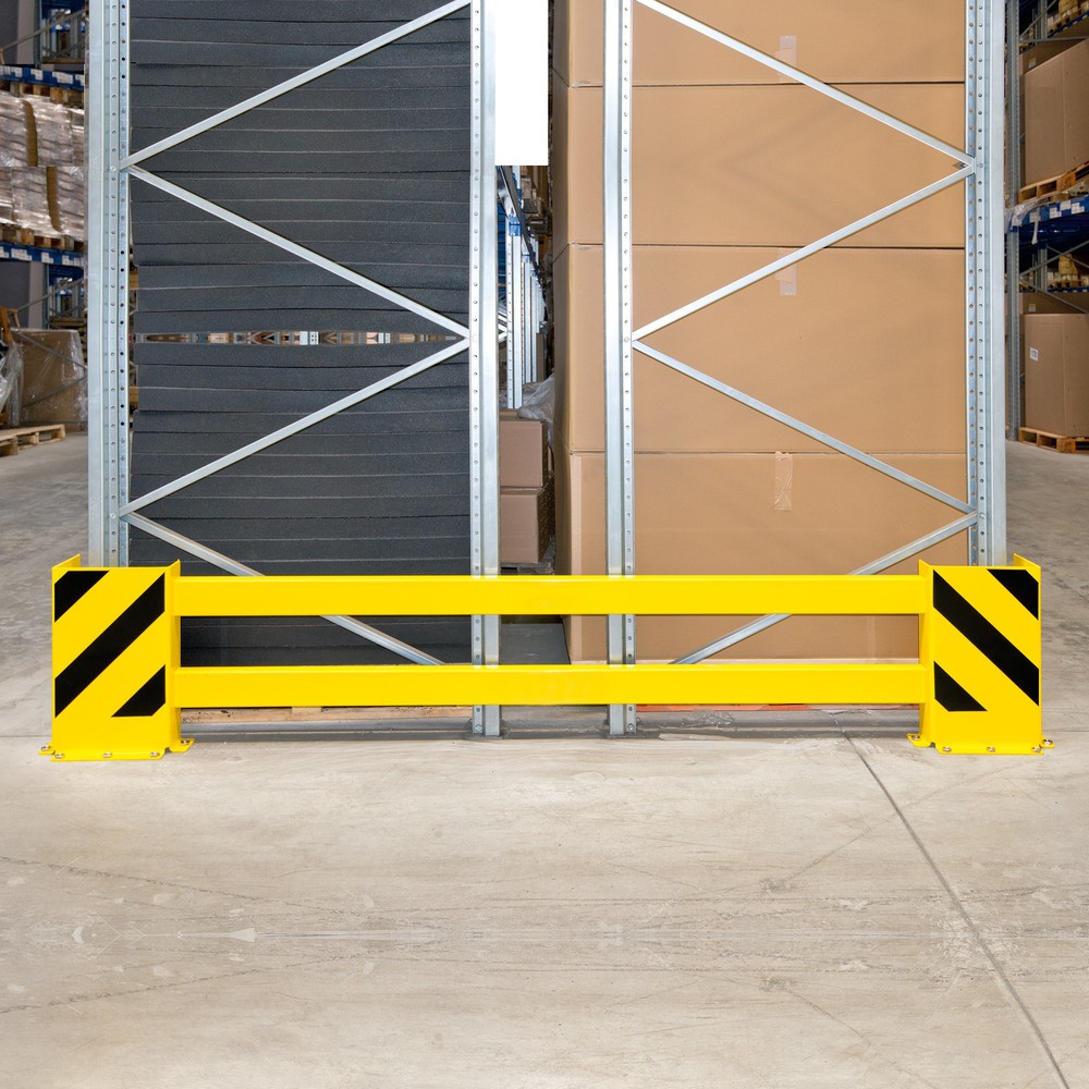 Produktabbildung: Komplett-Set Rammschutz-Planken, Breite 2.300-2.700 mm