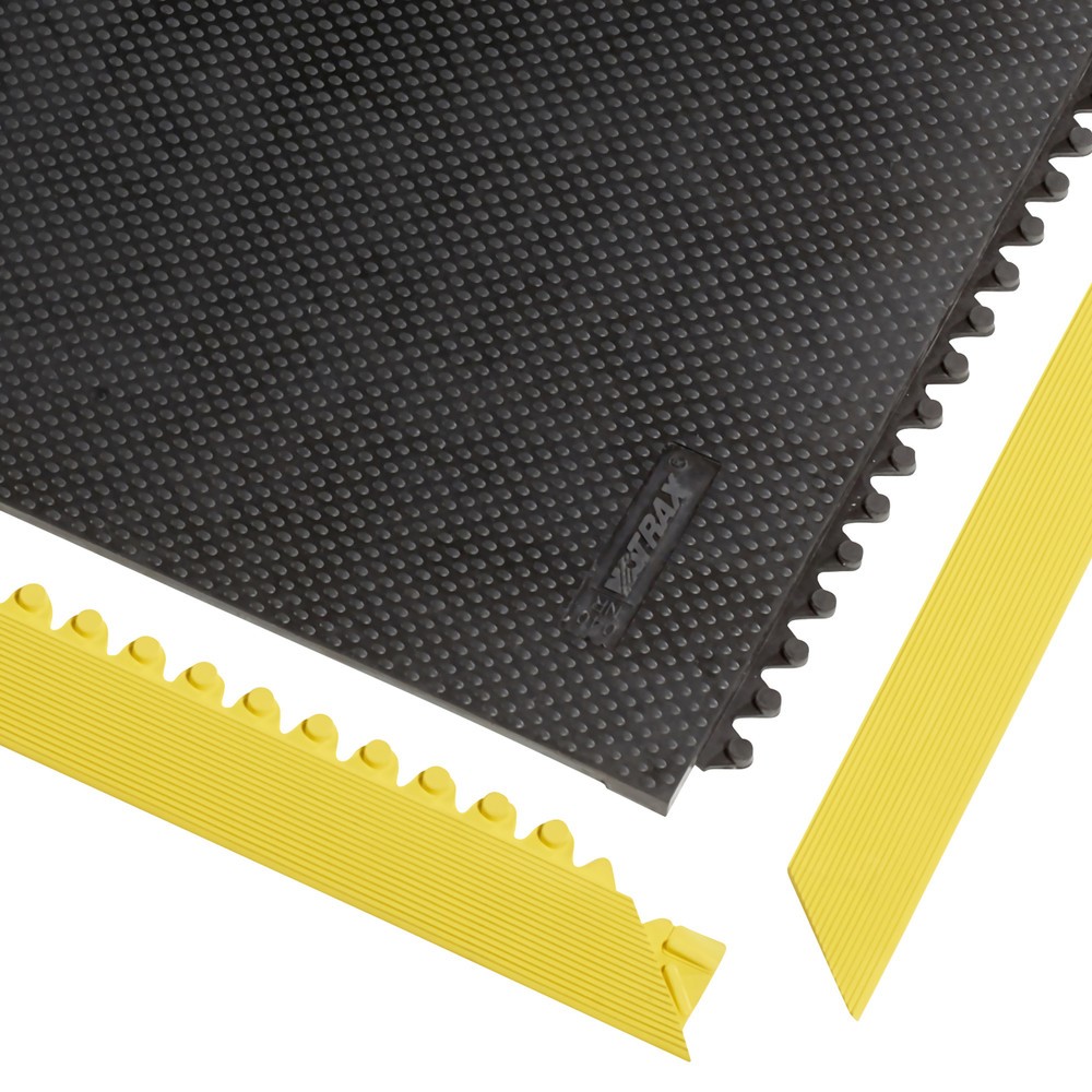 Produktabbildung: Randleiste für NoTrax Bodenmatte Slabmat Carré™, weiblich, gelb