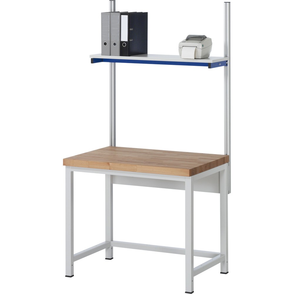 Produktabbildung Nr. 3: RAU Werkbank Serie 8000, 1 Ablageboden Tiefe 650 mm, HxBxT 840 x 1.000 x 900 mm