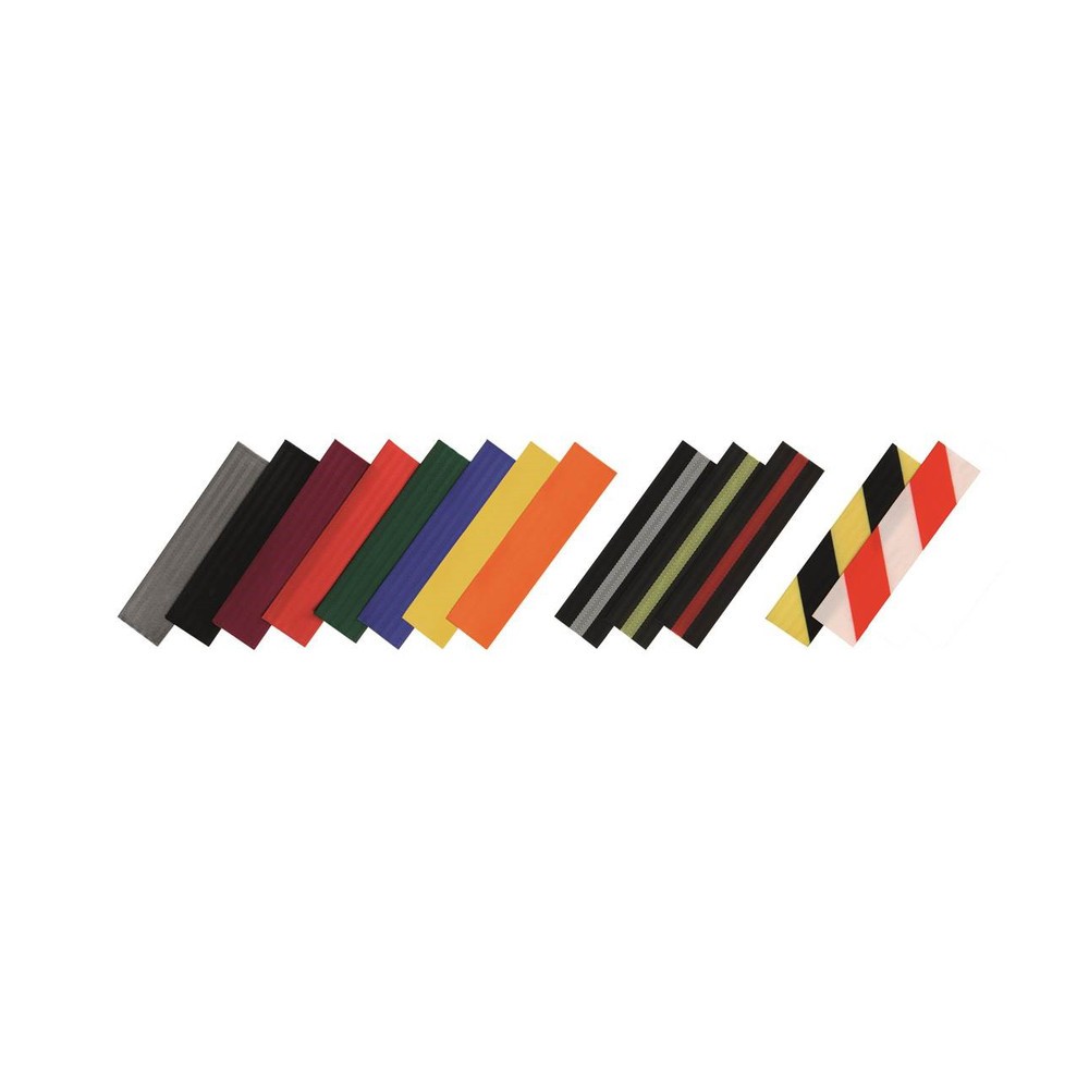 Produktabbildung Nr. 3: RS-GUIDESYSTEMS® Gurt-Absperrpfosten, Bodenteller aus Guss, Gurtbreite 100 mm, anthrazit, dunkelgrün, 3,8 m