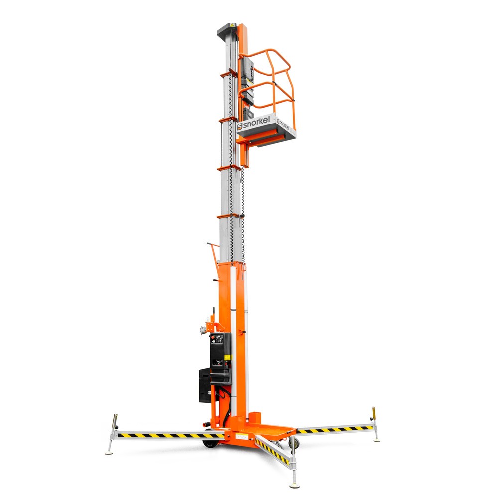 Produktabbildung: Snorkel Mobile Teleskopmastbühne UL40 AC, TK 136 kg, max. 14,1 m Arbeitshöhe