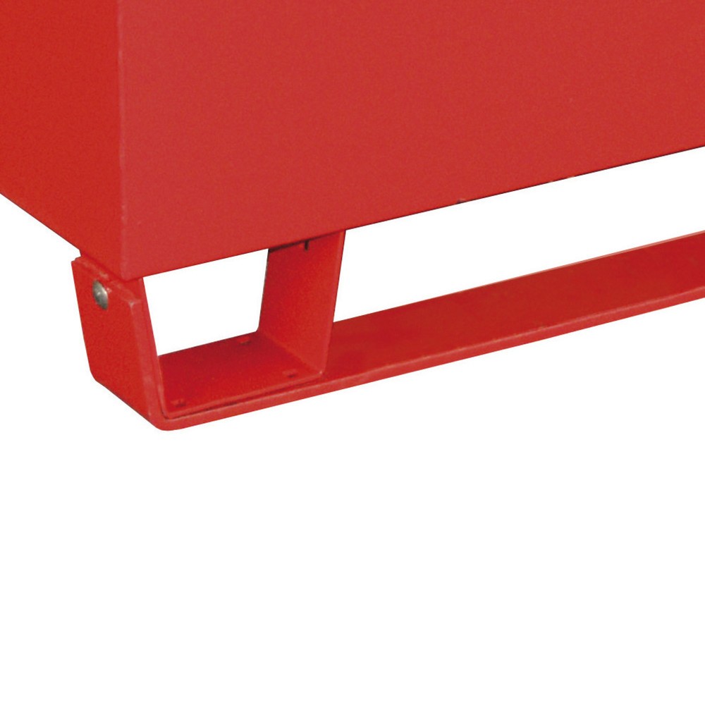 Produktabbildung: Stahlkufen für Bauer® Auffangwanne Modul MAW, feuerverzinkt