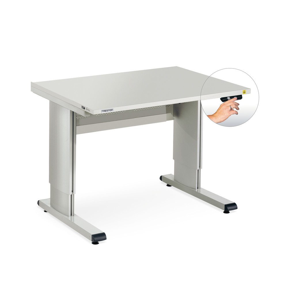 Produktabbildung Nr. 2: TRESTON Arbeitstisch, Typ WB, höhenverstellbar, elektrisch, BxT 1.800 x 800 mm
